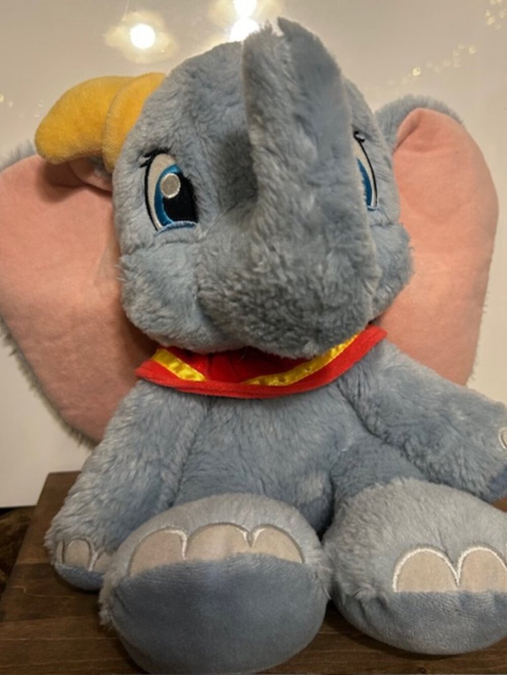 Disney Dumbo Big Feet Plush Stuffed Animal - 10" Fluffy